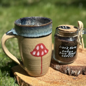 Gourmet Ground Mushroom Coffee with Lion’s Mane & Chaga - 3 oz