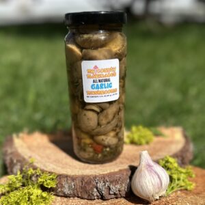 Marinated Garlic Mushrooms - 12 oz